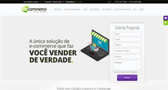 Desktop Screenshot of ezcommerce.com.br